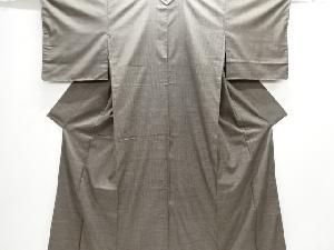 未使用品　仕立て上がり　本場泥大島紬着物(割り込み絣)